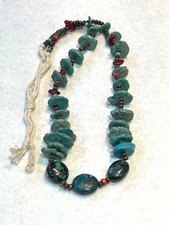 🔥Vintage Fred Harvey Native American Coral Turquoise Necklaces 1950s Kokopelli - Additional view 6