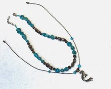 🔥Vintage Fred Harvey Native American Coral Turquoise Necklaces 1950s Kokopelli - Additional view 7