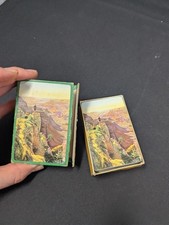 INCOMPLETE Pair Of Fred Harvey Playing Cards Fred Kabotie Hopi Navajo Vintage - Additional view 1