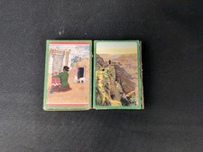 INCOMPLETE Pair Of Fred Harvey Playing Cards Fred Kabotie Hopi Navajo Vintage