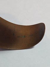 Fred Harvey Solid Cooper Cuff Bracelet Native American Navajo  - Additional view 4