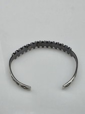 Fred Harvey Era Bell Trading Post  Turquoise Sterling Bracelet - Additional view 6