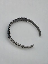 Fred Harvey Era Bell Trading Post  Turquoise Sterling Bracelet - Additional view 7