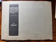 *SCARCE* GRAND CANYON NATIONAL PARK in PHOTOGRAVURE by FRED HARVEY, EL TOVAR