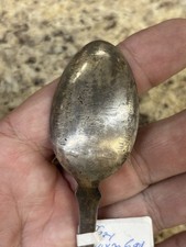 NAVAJO INDIAN SWASTIKA ARROWS FRED HARVEY INGOT STERLING SILVER SOUVENIR SPOON - Additional view 3