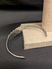 Vintage Fred Harvey Era Navajo STERLING TURQUOISE CUFF Bracelet Sun Medallion - Additional view 5