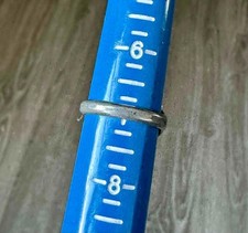 Fred Harvey Era Oval Face Greasy Green Turquoise & Sterling Ring Sz. 7 - Additional view 8