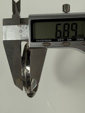 Navajo Fred Harvey Era Silver Cerrillos Turquoise Whirling Log Cuff - Additional view 17