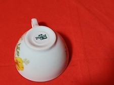 ATSF Santa Fe Railroad Syracuse China California Poppy Fred Harvey Cup & Saucer  - Additional view 5