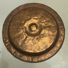 Rare vintage Fred Harvey era Navajo hand hammered copper tea tray - Additional view 2