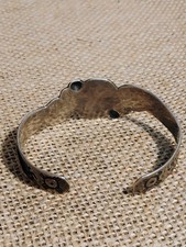 Navajo Fred Harvey Era 1930's Green Turquoise Rattlesnake Whirling Log Silver... - Additional view 3