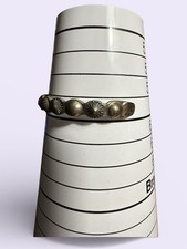 VTG Sterling Scallop Sunburst Cuff Bracelet Fred Harvey Style Boho Chic 6” - Additional view 7