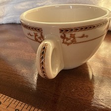 Fred Harvey Webster Cup & Saucer Restaurant Ware By Syracuse China - Additional view 4