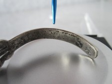 ANTIQUE FRED HARVEY NAVAJO THE JOURNEY OF LIFE STERLING TURQUOISE BRACELET - Additional view 20