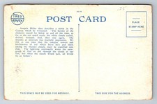 Postcard AZ Grand Canyon Storm  in the Canyon Point Fred Harvey O743 - Additional view 1