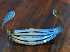 Vintage Fred Harvey Tourist Native American Eagle Bracelet 925 Sterling Silver  - Additional view 5