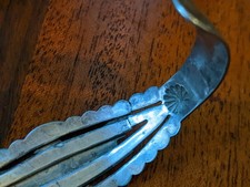 Vintage Fred Harvey Tourist Native American Eagle Bracelet 925 Sterling Silver - Additional view 9