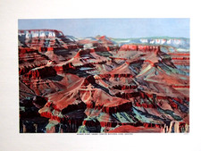 Vintage FRED HARVEY Grand Canyon National Park Art Print PortfoliIo-$17.95 EACH - Additional view 13
