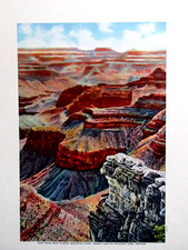 Vintage FRED HARVEY Grand Canyon National Park Art Print PortfoliIo-$17.95 EACH - Additional view 14