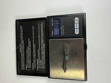 vintage Native American Fred Harvey era sterling silver turquoise arrow pin - Additional view 8