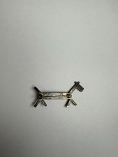 Vintage Navajo Fred Harvey Era Sterling Silver Brooch Pin Dog - Additional view 3