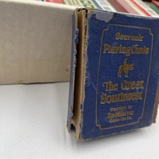 Souvenir Fred Harvey Playing Cards The Great Southwest Original Box Cards Clean - Additional view 1