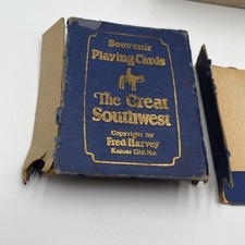 Souvenir Fred Harvey Playing Cards The Great Southwest Original Box Cards Clean - Additional view 5