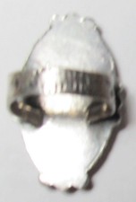 GREEN Turquoise Ring Navajo FRED HARVEY ERA s5.5 Sterling Silver Native American - Additional view 13