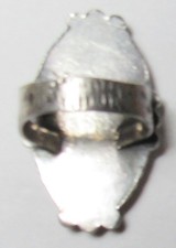 GREEN Turquoise Ring Navajo FRED HARVEY ERA s5.5 Sterling Silver Native American - Additional view 14