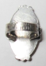 GREEN Turquoise Ring Navajo FRED HARVEY ERA s5.5 Sterling Silver Native American - Additional view 15