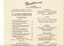 Fred Harvey Menu La Fonda Santa Fe New Mexico 1956 Westport Room Kansas City  - Additional view 2