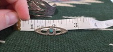 Fred Harvey Silver Jewelry 4pc Lot Bell Trading - Cerillos Turquoise Thunderbird - Additional view 23