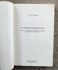 SIGNED The Southwestern Indian Detours D H Thomas 1978 Fred Harvey Santa Fe - Additional view 4