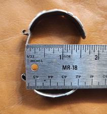 Antique FRED HARVEY ERA Navajo WHIRLING LOG THUNDERBIRD Watch Band Bracelet - Additional view 10