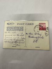 Vintage Pueblo of Taos New Mexico Linen Postcard by Fred Harvey - Additional view 1