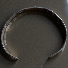 Vintage Fred Harvey Sterling Silver American Indian Thunderbird Cuff Bracelet - Additional view 8