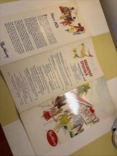 Fred Harvey House Menu 1960s Low Prices MCM Santa Fe railroad Restaurant Travel - Additional view 7