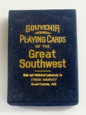 EXTREMELY RARE! Sealed GREAT SOUTHWEST SOUVENIR PLAYING CARDS by FRED HARVEY - Additional view 3