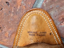 Fred Harvey Leather Hand Tooled Replacement Tri-pod Seat Circa 1950's - Additional view 4