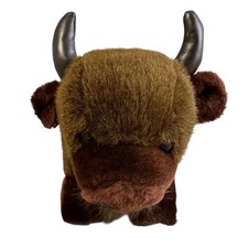 Fred Harvey Trading Co Bison Buffalo Stuffed Plush Yellowstone National Park - Additional view 2