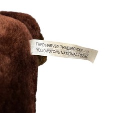 Fred Harvey Trading Co Bison Buffalo Stuffed Plush Yellowstone National Park - Additional view 4
