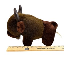 Fred Harvey Trading Co Bison Buffalo Stuffed Plush Yellowstone National Park - Additional view 6