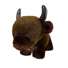 Fred Harvey Trading Co Bison Buffalo Stuffed Plush Yellowstone National Park