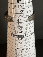 Fred Harvey Era Native American Sterling Bracelet Cuff with Unique Stone Size 6 - Additional view 8
