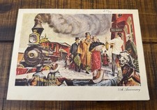 Vintage 1951 Fred Harvey Breakfast Menu Union Station St. Louis