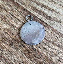 Vintage Navajo Whirling Log Silver Pendant Southwest Fred Harvey Era - Additional view 1