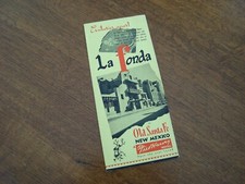 1950's Fred Harvey Hotel LA FONDA - Santa Fe New Mexico Travel Brochure