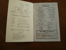 1948 Santa Fe New Mexico Weekly Tourist Magazine - LA FONDA HOTEL - FRED HARVEY - Additional view 1
