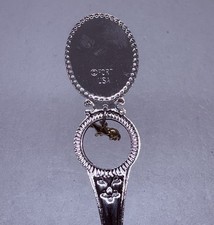 Vintage Fred Harvey Death Valley Pewter Spoon Floating Donkey 5” Art Decor 22 - Additional view 5