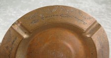 Fred Harvey Stamped Copper Ashtray Navajo Thunderbird Bear Claw Arrow 5-3/4 inch - Additional view 12